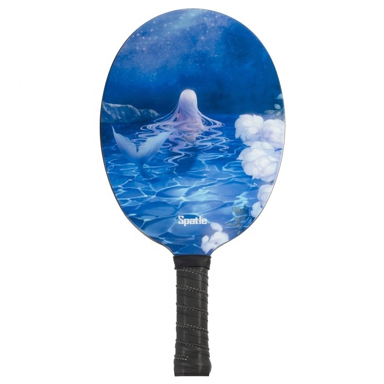 Glass Fiber Face Pickleball Paddle with Extended Honeycomb Polypropylene Core