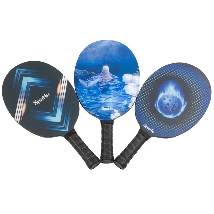 Glass Fiber Face Pickleball Paddle with Extended Honeycomb Polypropylene Core