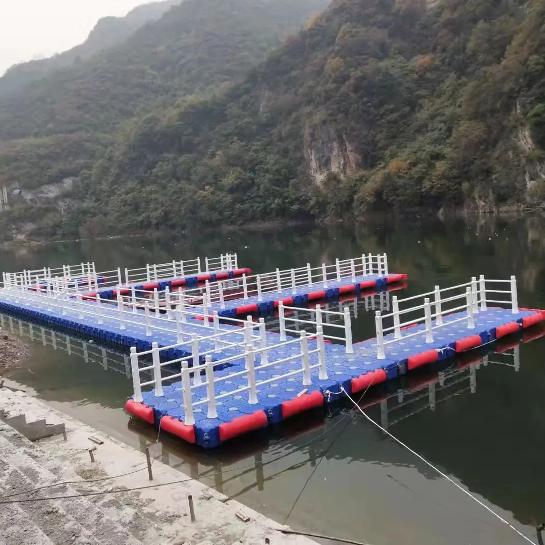 Marine Hdpe Modular Floating Pontoon Dock For Cube Buoy Boat Lift Water Platform Floater