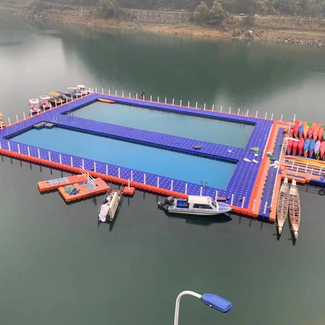 Factory Direct Sell Floating Dock Jet Ski Dock Floating Pontoon For Swimming Pool