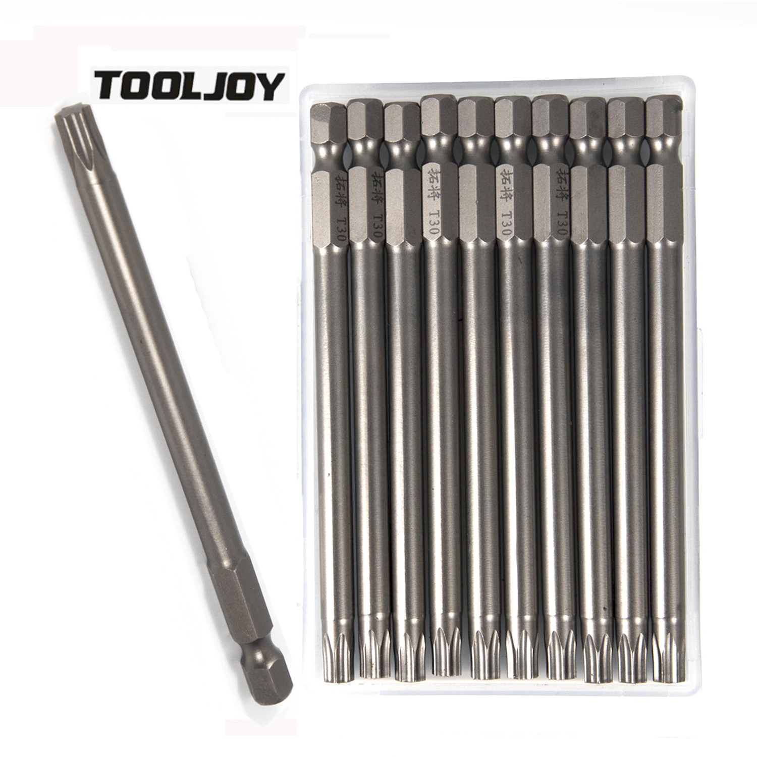 Portable Star Single Head 65mm 100mm 150mm Length Torx T25 T30 T35 Head Screwdriver Bits