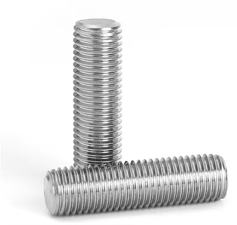 Thread Rod Bar 304 316 Stainless Steel Material Bolts Screw DIN975 Stud Bolts Threaded Rods