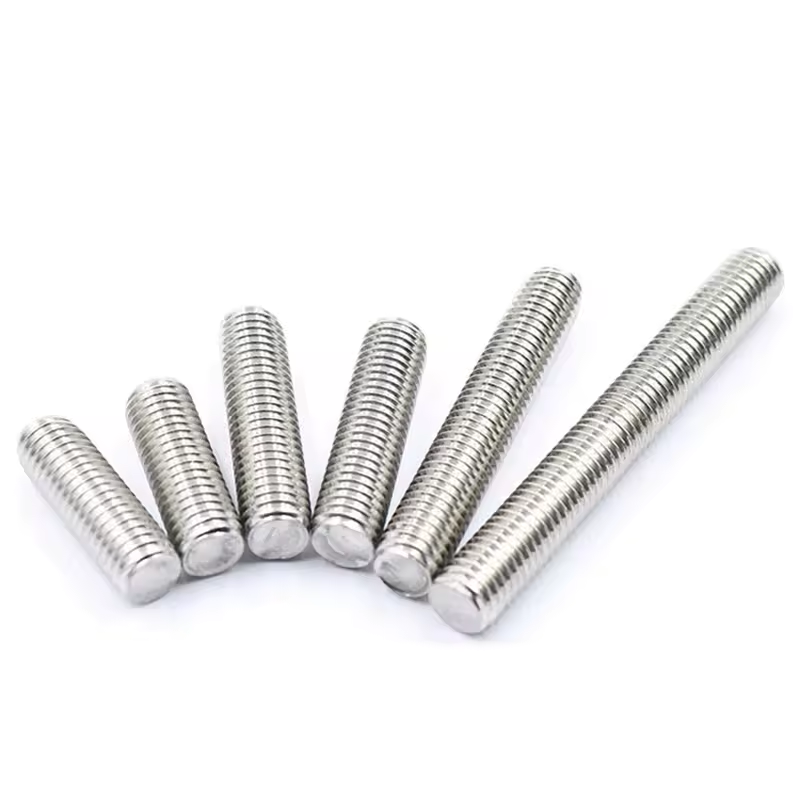 Thread Rod Bar 304 316 Stainless Steel Material Bolts Screw DIN975 Stud Bolts Threaded Rods