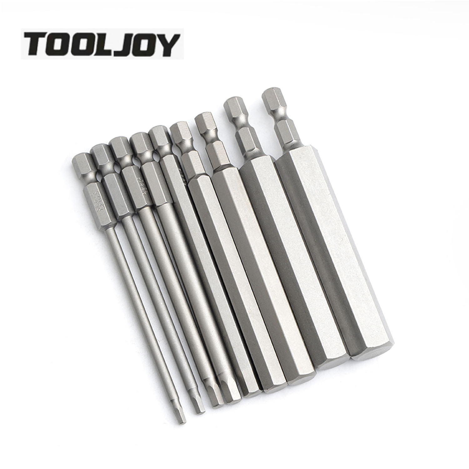 TOOLJOY Factory Direct Supply 50mm 75mm 100mm T10 T15 T20 T25 T30 T35 T40 T45 security torx bit Screwdriver Bits