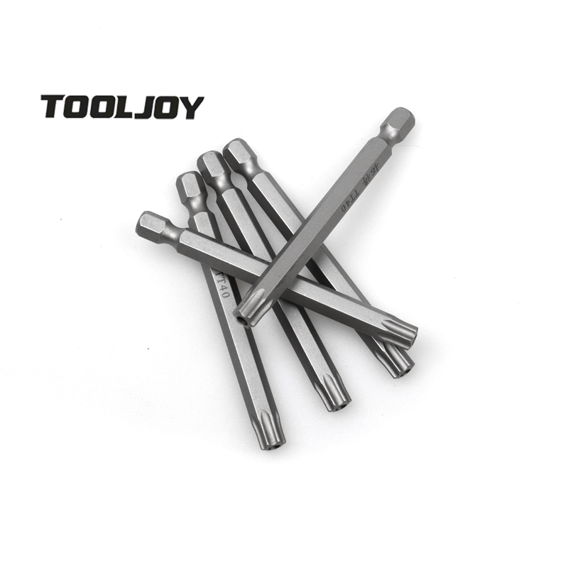 China Factory wholesale T5 T8 T10 T15 T20 T25 T30 T35 T40 Torx Bits Screwdriver Bits