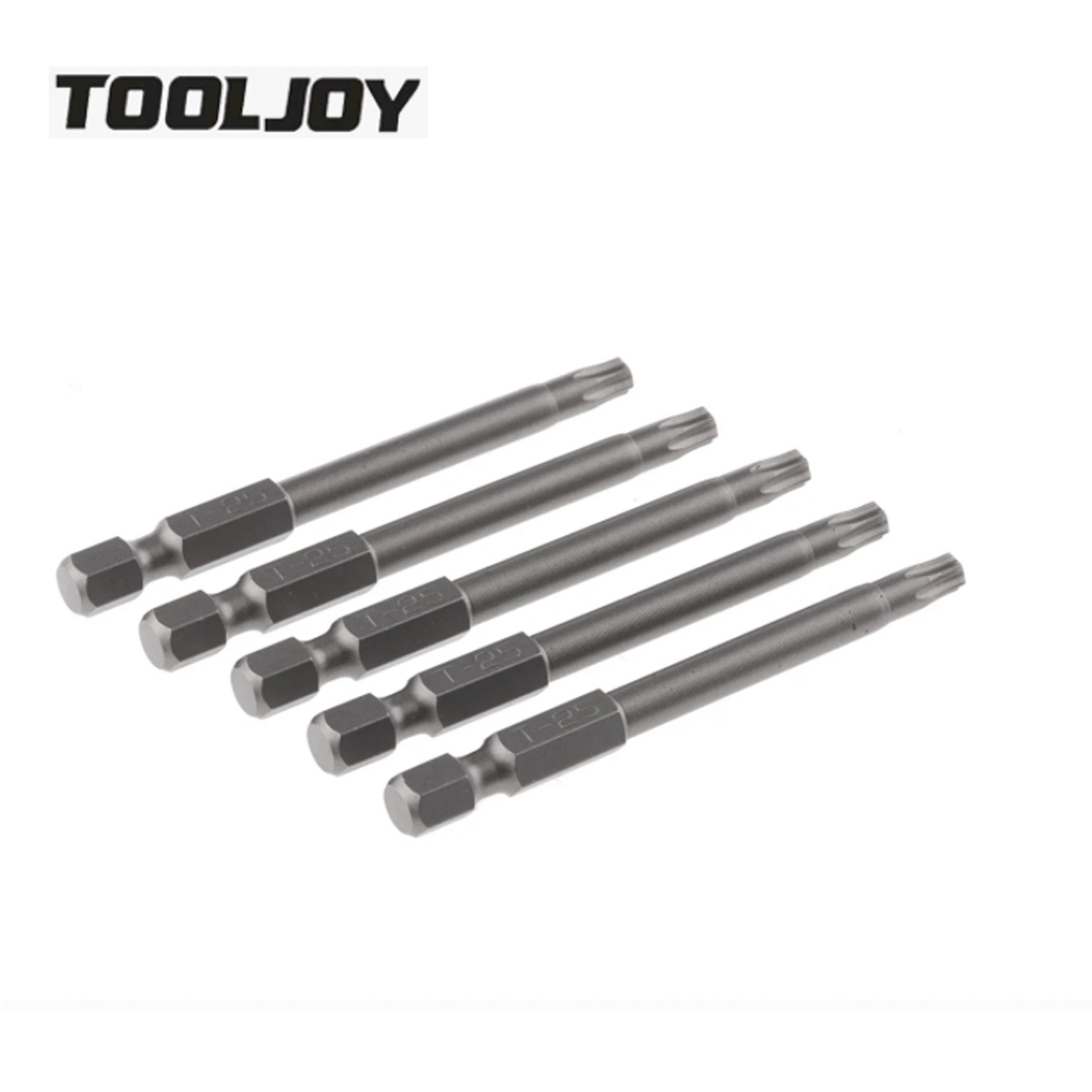 TOOLJOY High Quality S2 T6 - T40 Star Magnetic Torx Screw Driver bits, Screwdrivers Set, Tamper Resistant Bits