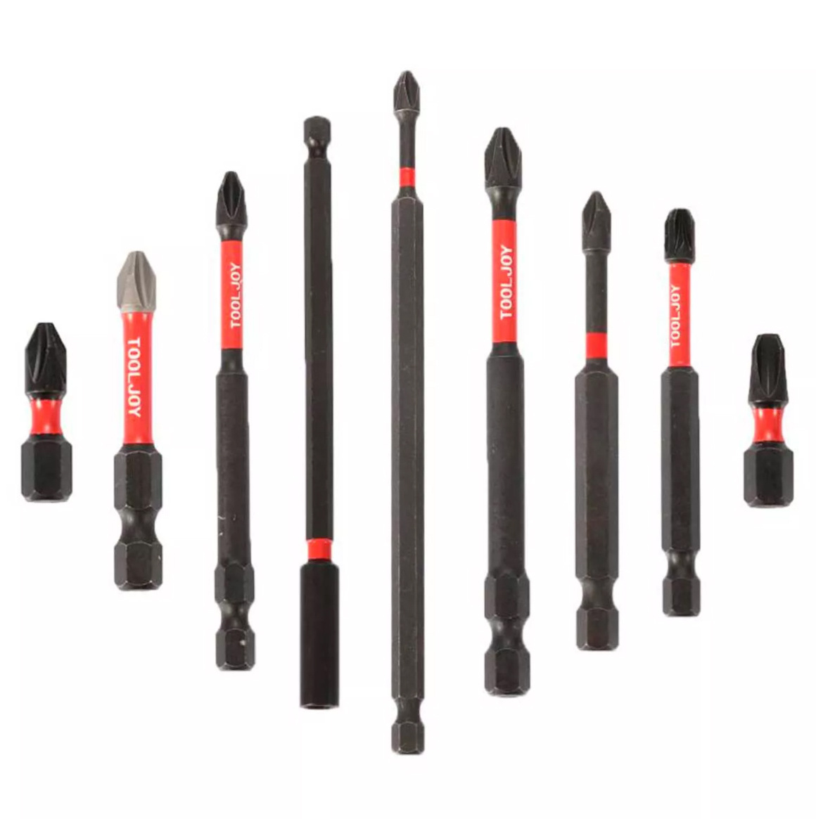 50mm Impact bits Screwdriver Bits PH2 (x5) Torx Bits Magnetic Screwdriver