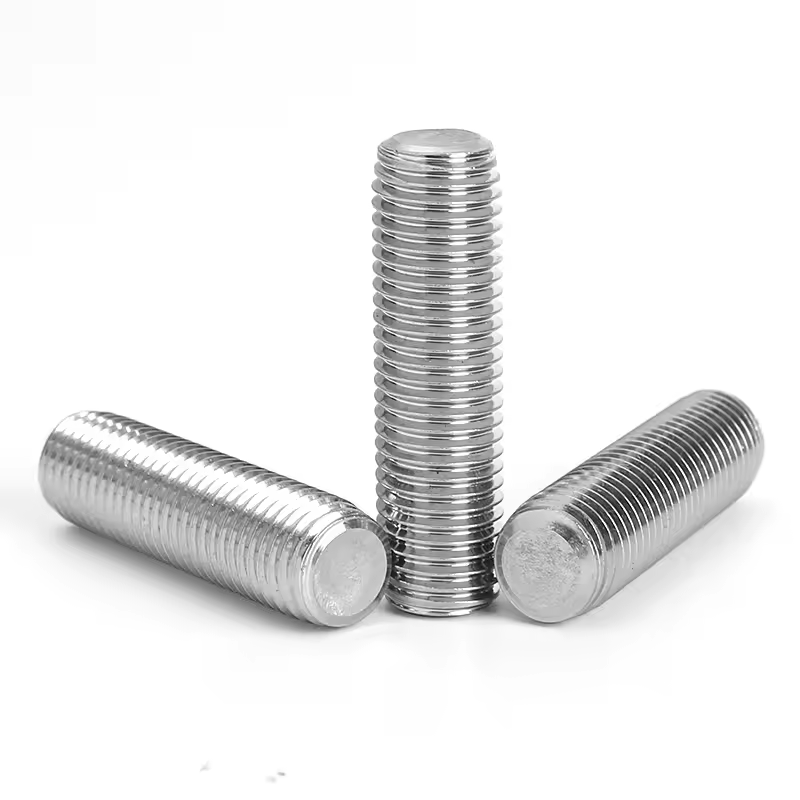 Thread Rod Bar 304 316 Stainless Steel Material Bolts Screw DIN975 Stud Bolts Threaded Rods