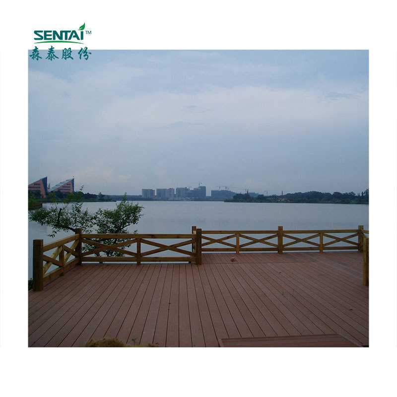 140*21 mm Water Resistant Hot Sale Outdoor Wpc Hollow Composite Deck Board Low Maintenance Easy Install Outdoor Flooring