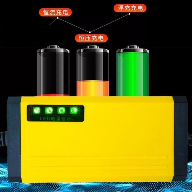 Smart 12V 3A 4A Car Motorcycle Battery Charger Pulse Repair Display Digital Intelligent Full Automatic Lead Battery Charger