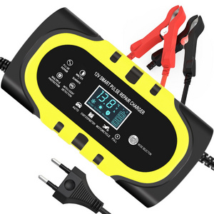 Best Quality 12V 8A 10A 20A  Car Battery Charger Fully Automatic Maintainer with LCD Screen