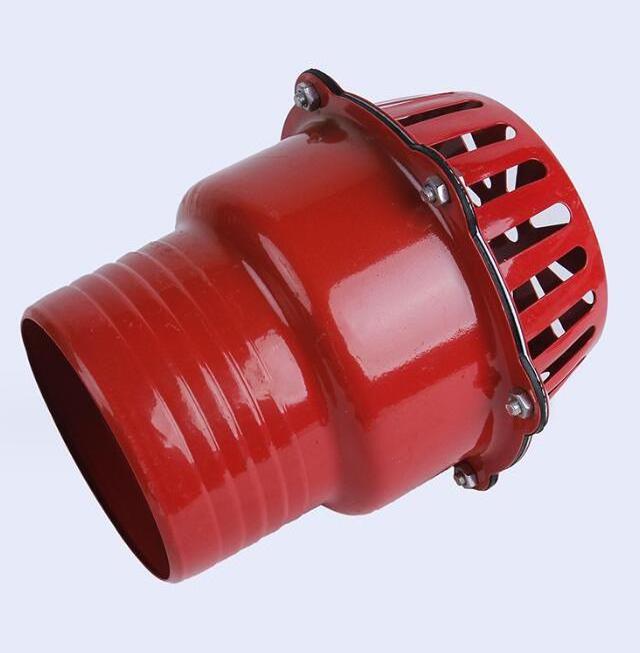 hot sell Garden Hose Irrigation Water Suction Foot Valve/ iron red foot valve