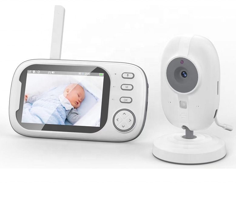 VB603Pro 720P HD 3.5Inch Screen Temperature With Cry Sound Detection Two Way Talk 2.4G wireless Baby Phone Camera Baby monitor