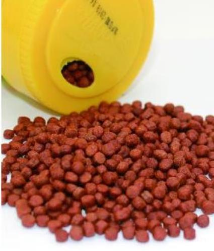 Customised high quality fish food flower horn fish feed enhancing color pet fish food