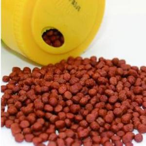 Customised high quality fish food flower horn fish feed enhancing color pet fish food