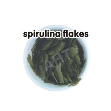 High Protein spirulina flakes feeds aquarium fish flake food