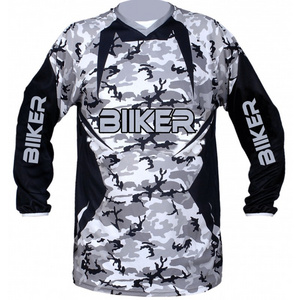 Custom Sublimation Street Men Jersey Customized Blank Motocross Jersey Relaxed and Comfortable Fit