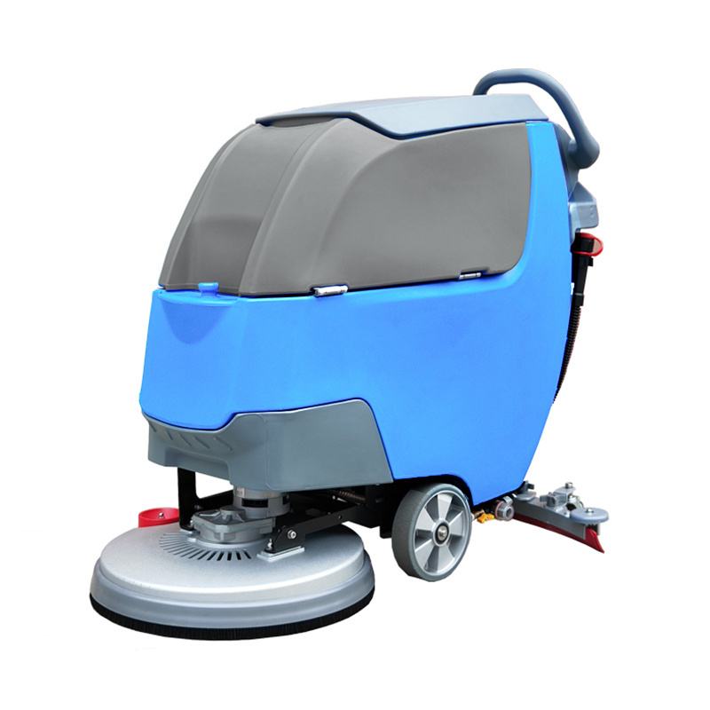 TANJIE-T3 Self-propelled Battery Floor Cleaning Machine Hotel Garage Marble Floor Scrubber with Custom Color and LOGO