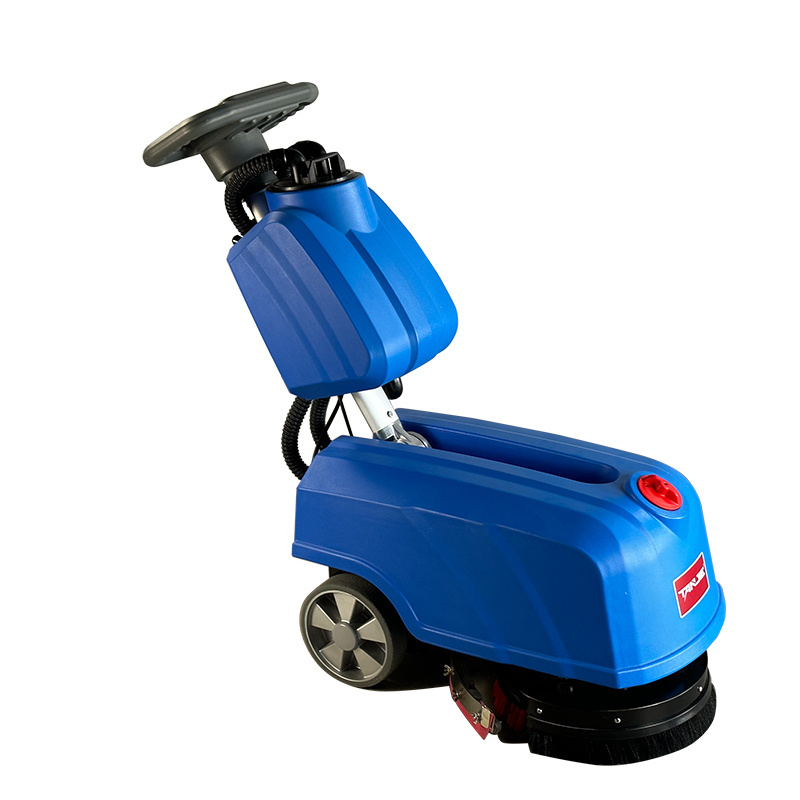 Floor Sweeper TAN JIE M350 Walk Behind Electric Industrial Commercial Floor Scrubber Dryer Machine hand push scrubber