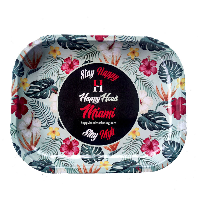 China Top Selling Multi-Color Rolling Tray Metal Rolling Tray Designer Wood Custom Wholesale Rolling Tray