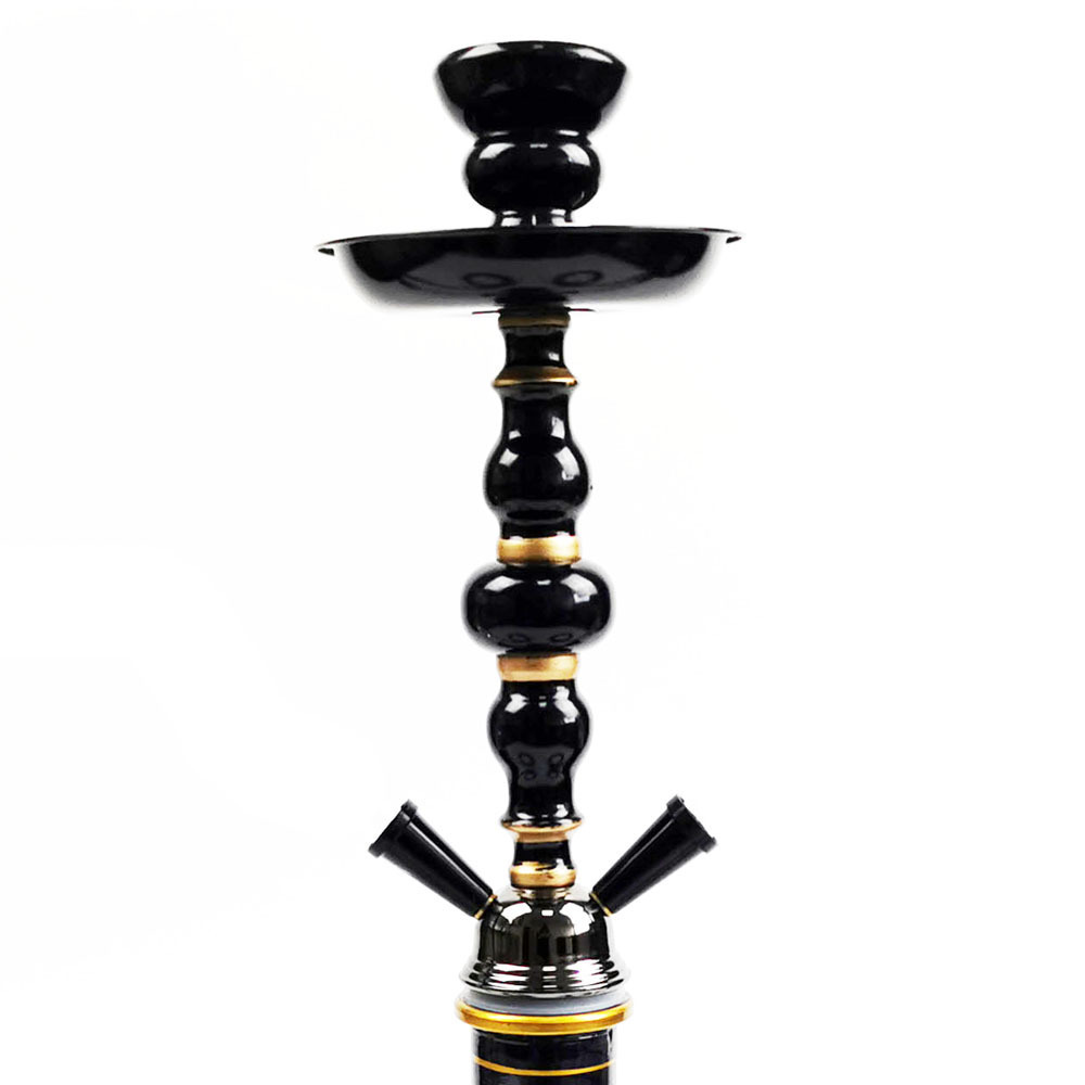 Factory Directly Sales Glass Arab Traditional Shisha Smoking Accessories Single Double Hose Hookah