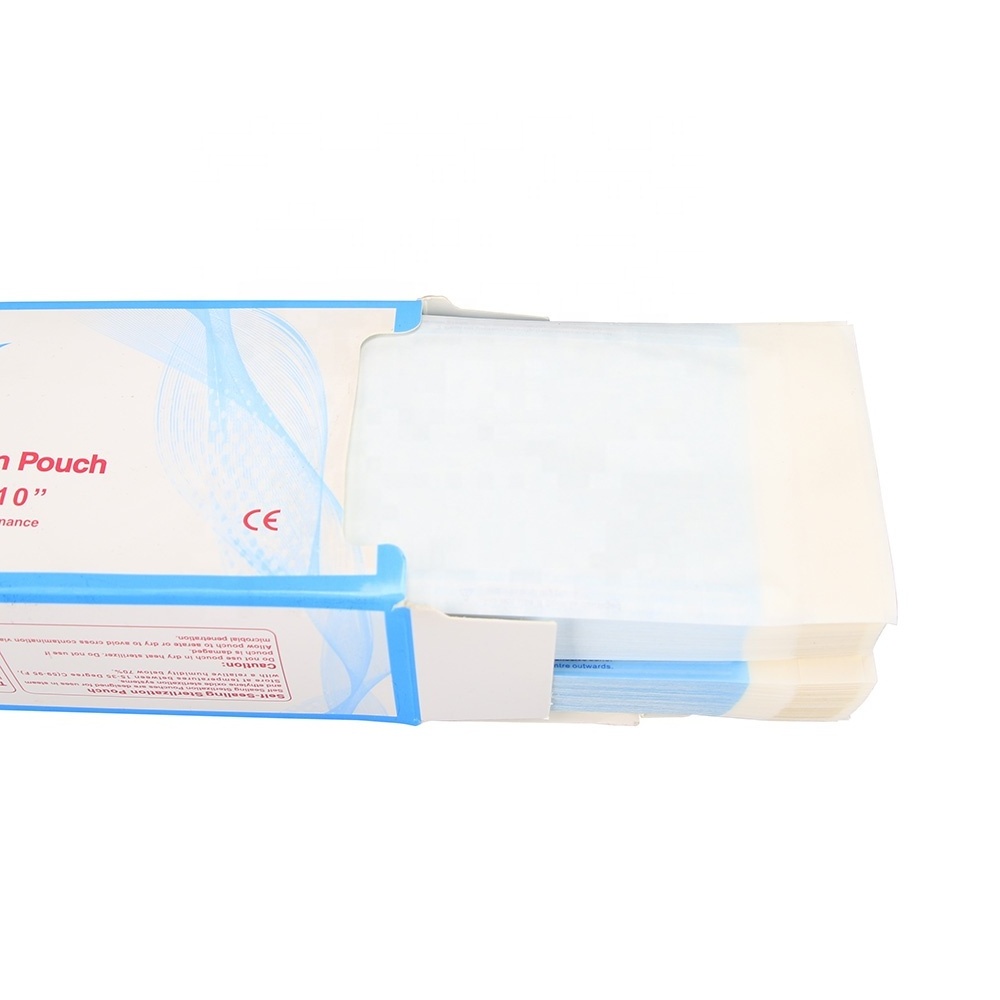 High Quality  Compound film dry heat Sterilization Pouch according to ISO13485 standard for Medical ETO