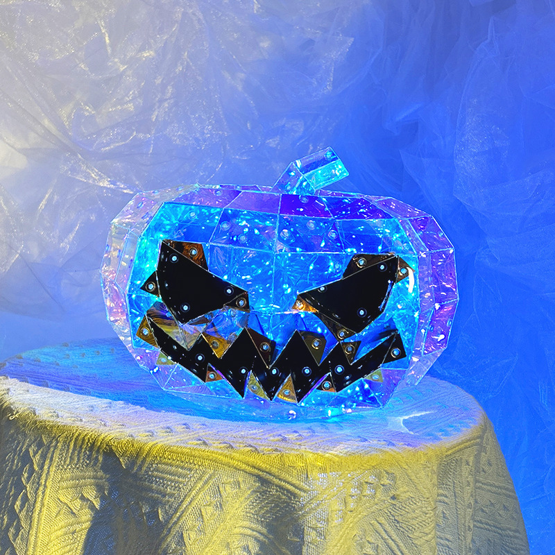 Halloween Outdoor Decoration Luminous Pumpkin Lantern Lights Led Pumpkin Lights Decoration