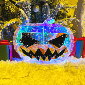 Halloween Outdoor Decoration Luminous Pumpkin Lantern Lights Led Pumpkin Lights Decoration