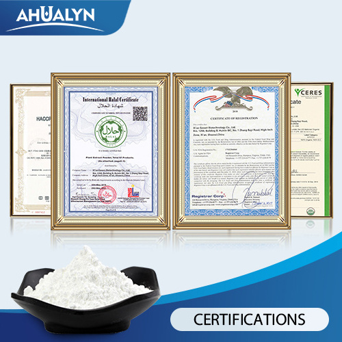 AHUALYN 99% Raw Material Low Molecular Weight Factory Price Hyaluronic Acid Powder