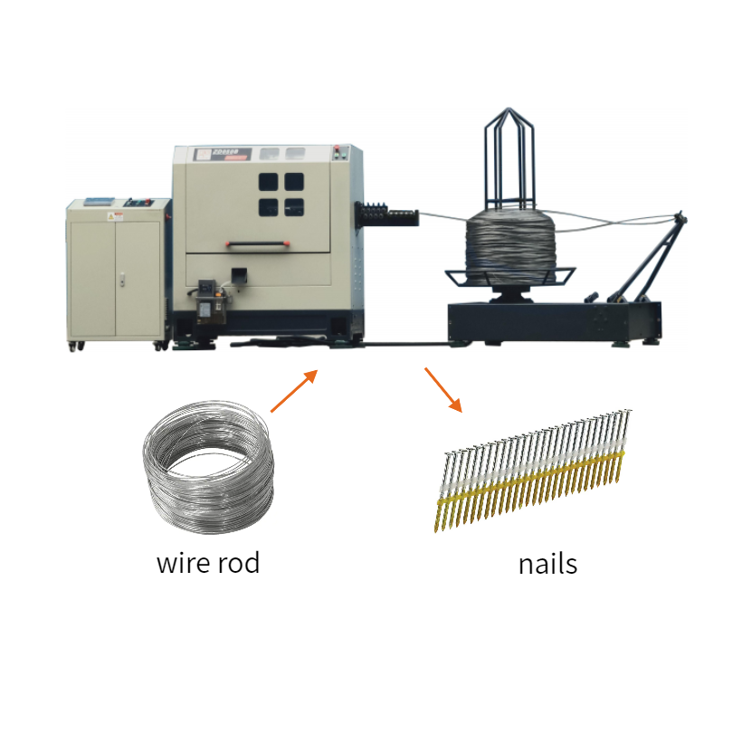 High Speed Wire Nail Making Machine China Manufacturer ZD90 ZD130 2-5 inch Automatic Nails Making Machine