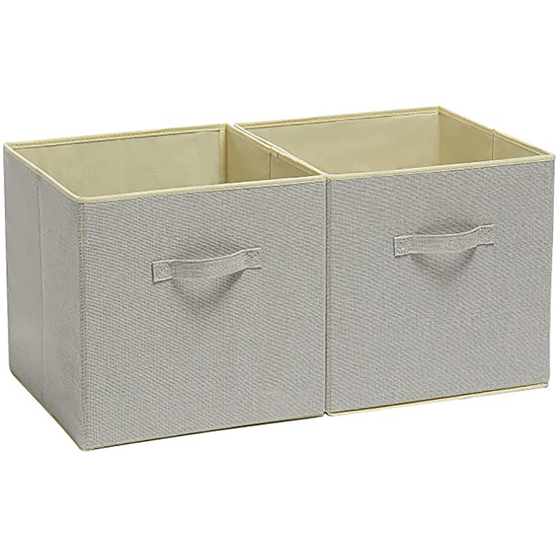 Collapsible linen Storage Bin organize your living space closet organizer storage cube Storage Bins Set for Home & Office