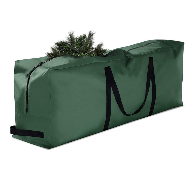 Tall Artificial Disassembled Trees Bag Durable Handles & Zipper Premium Large Christmas Tree Storage Bag Fits Up to 9 ft