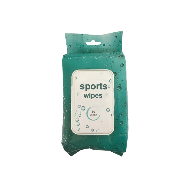 Health Body Face Body Shower Resealable Gym After Workout Wipes Customized OEM Adults Cleaning Household Wet Wipes for Adults