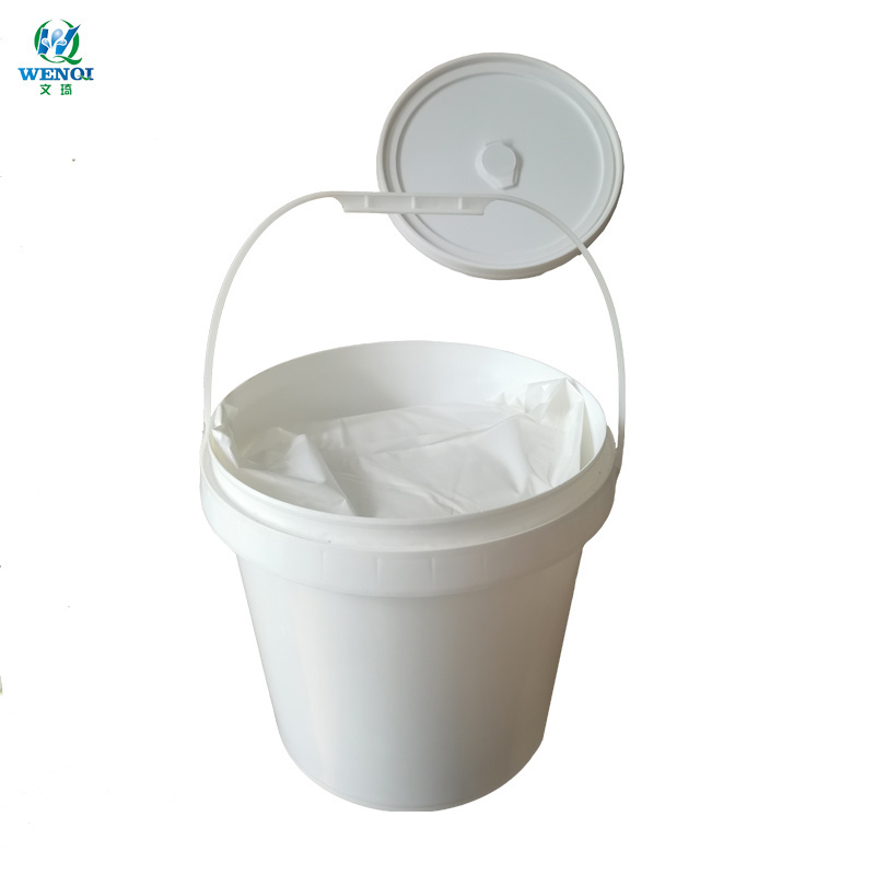 Custom Wet Wipes Bucket Disinfecting Gym Wet Wipes In Bucket