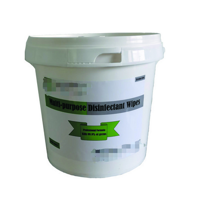 Custom Wet Wipes Bucket Disinfecting Gym Wet Wipes In Bucket