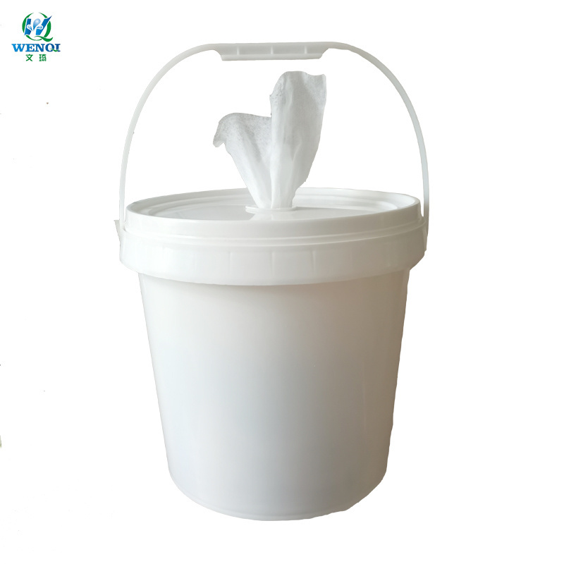 Custom Wet Wipes Bucket Disinfecting Gym Wet Wipes In Bucket