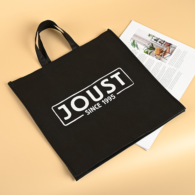 Customised Promotional Recyclable Polypropylene PP Laminated Tote Shopping Carry Non Woven Fabric Bag