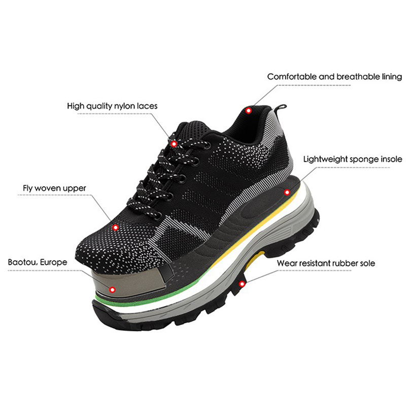 Zapatos Informales Para Hombre Anti Puncture Safety Shoes For Men Low Prices