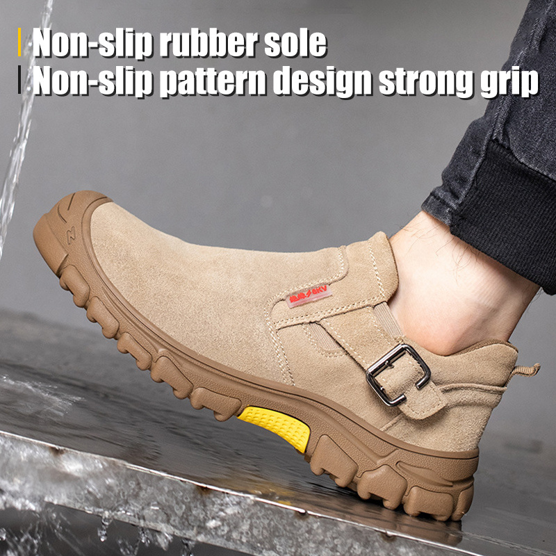 Industrial Genuine Leather Footwear Cat Safety Shoes Price For Women Steel Toe