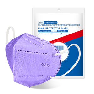 FFP1 kn95 mask filter breathable disposable kn95 mask colorful kn95 facial mask for daily personal protection