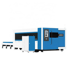 Exchange Table Precise Cnc Stainless Steel Sheet Metal and Tube Gantry Type Fiber Laser Cutting Machine