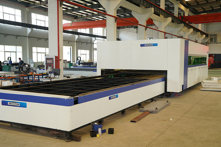 Exchange Table Precise Cnc Stainless Steel Sheet Metal and Tube Gantry Type Fiber Laser Cutting Machine