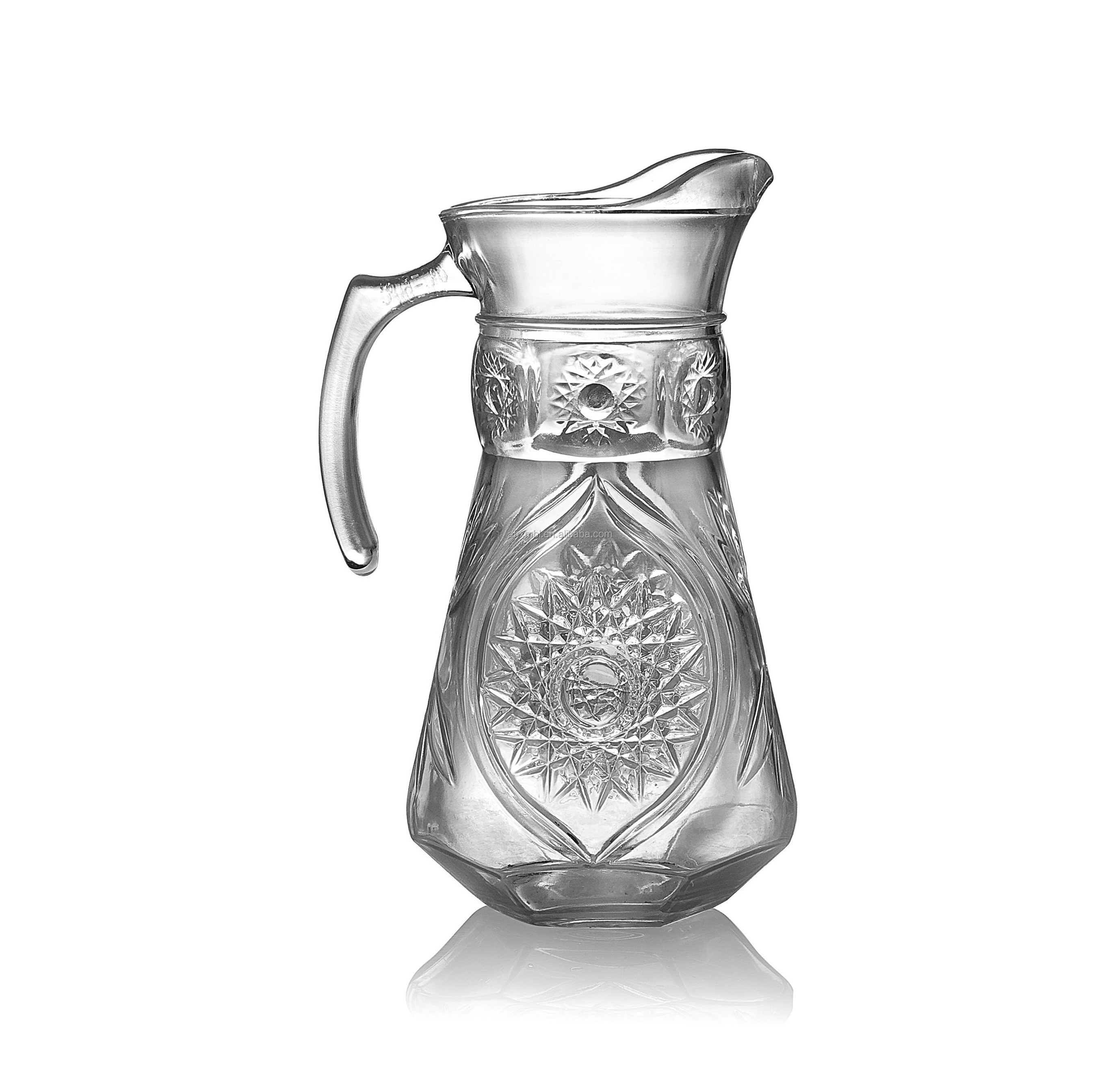 Red Cherry XMK01-6 Glass Jug with Lid Wholesale customized easy to use transparent glass kettle