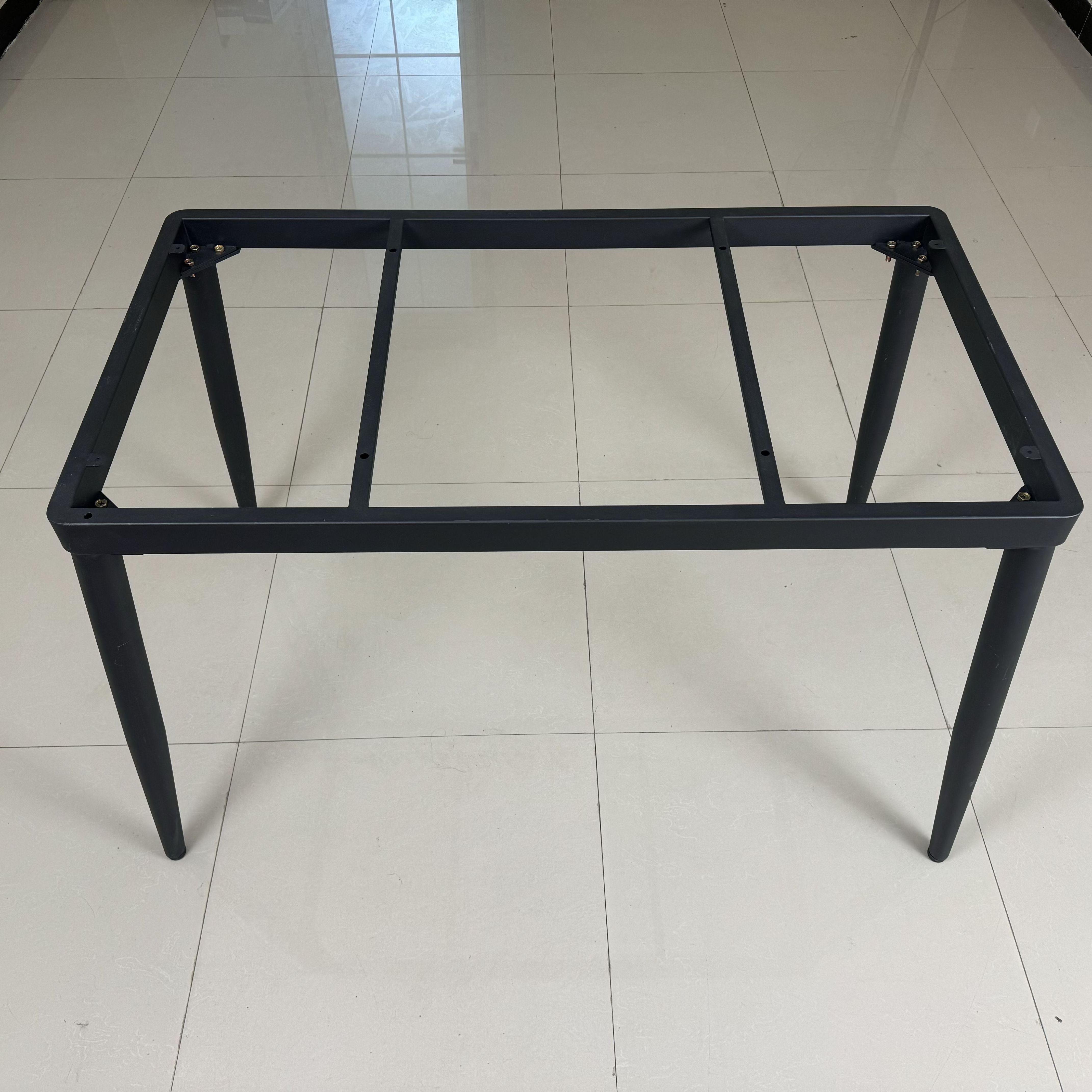 Good quality Low price  Manufacturers Decorative Black Wrought Industrial Dining Coffee table Frame