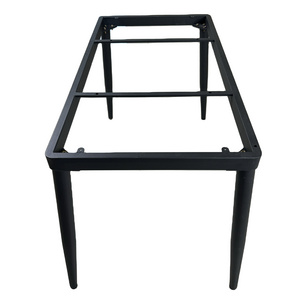 Good quality Low price  Manufacturers Decorative Black Wrought Industrial Dining Coffee table Frame