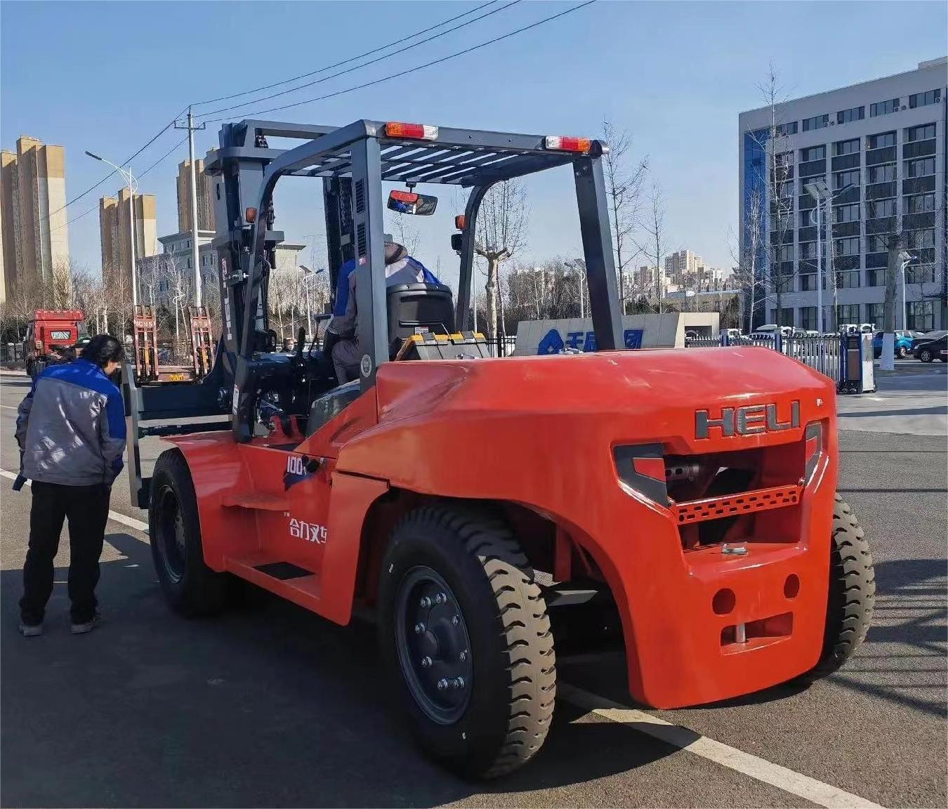 High Quality Heli 10T Forklift Logistic Equipment Forklift Truck used second hand forklift