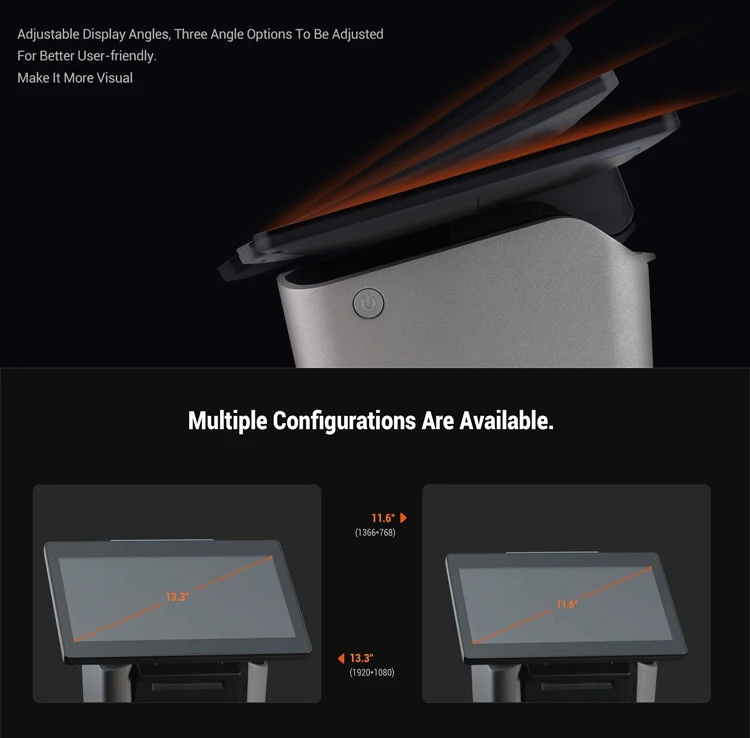 portable cash register CITAQ S1 Pos all in one restaurant retail payment pos terminal pos tablet battery powered cash register