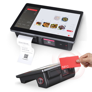 Windows Pos Touch Screen Barcode Scanner With Display Screen Cash Register Machine For Business Windows Cash Register