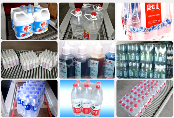 Automatic 6540 Sleeve Film Cutter And Sealer 5540 Shrink Wrap Packaging Water Bottle Packaging Machine