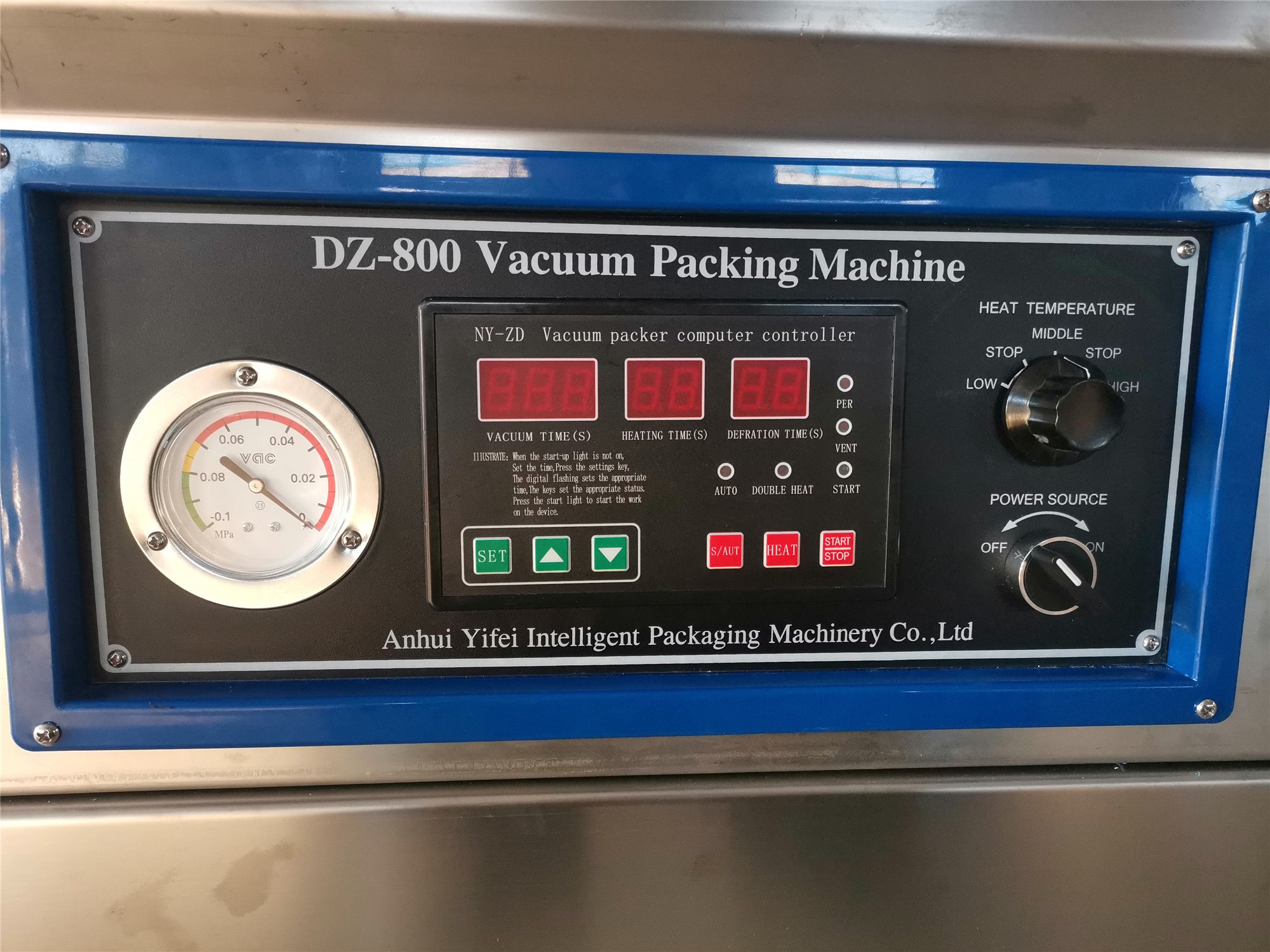 DZ-900 food vacuum sealer machine vacuum packing machine meat thermoforming vacuum packaging machine